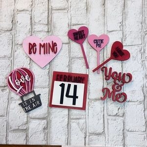 Valentines Day Tiered Tray Set